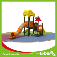 Hot-Sale Outdoor Kids Plastic Playground Matériel sportif pour centre de jeu préscolaire LE.YG.049